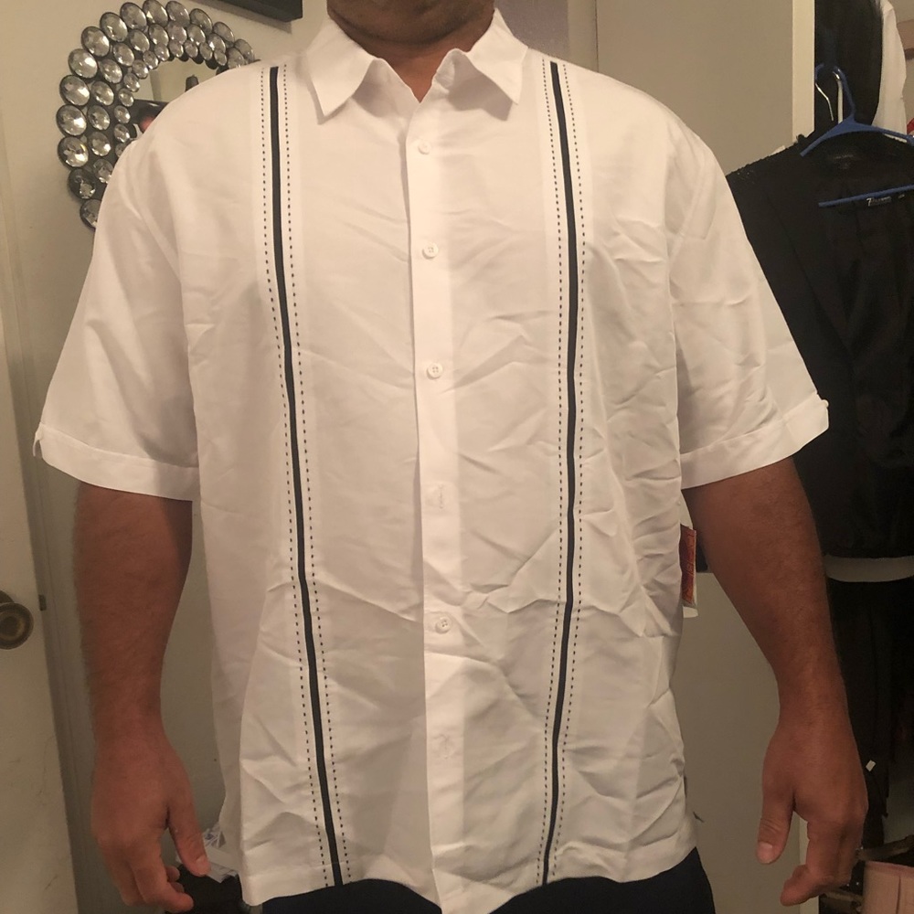 Havanera white men shirt